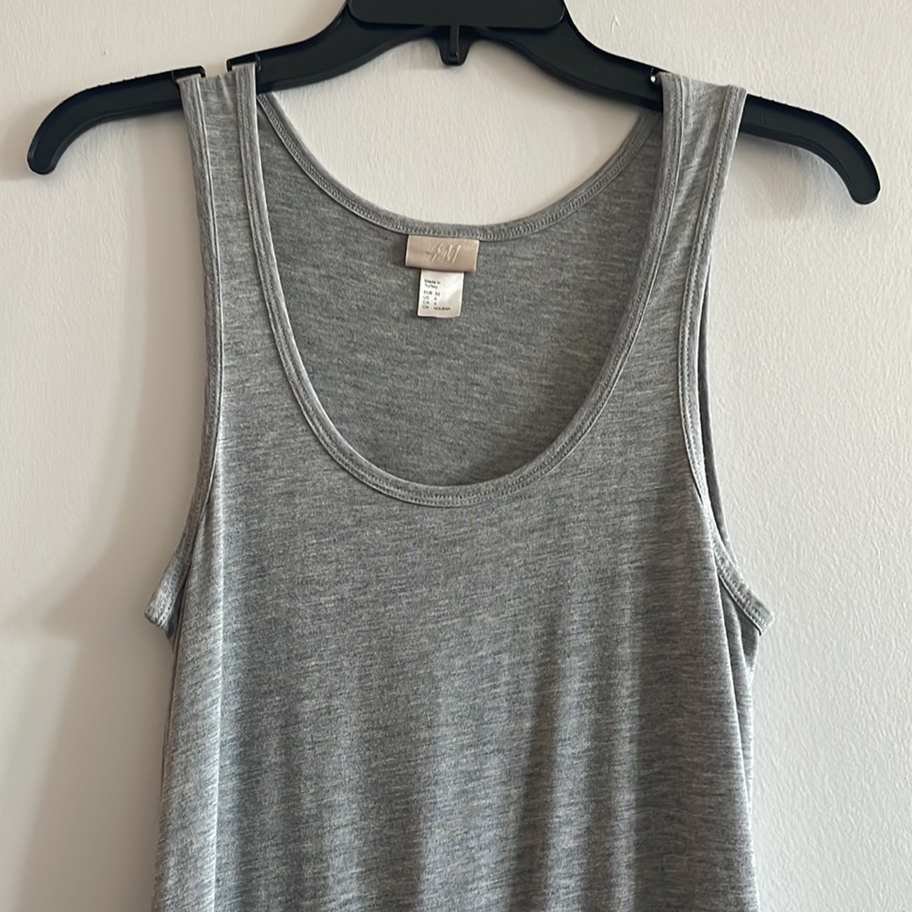 Grey Jumpsuit With Pockets And Drawstring Waist - image 4